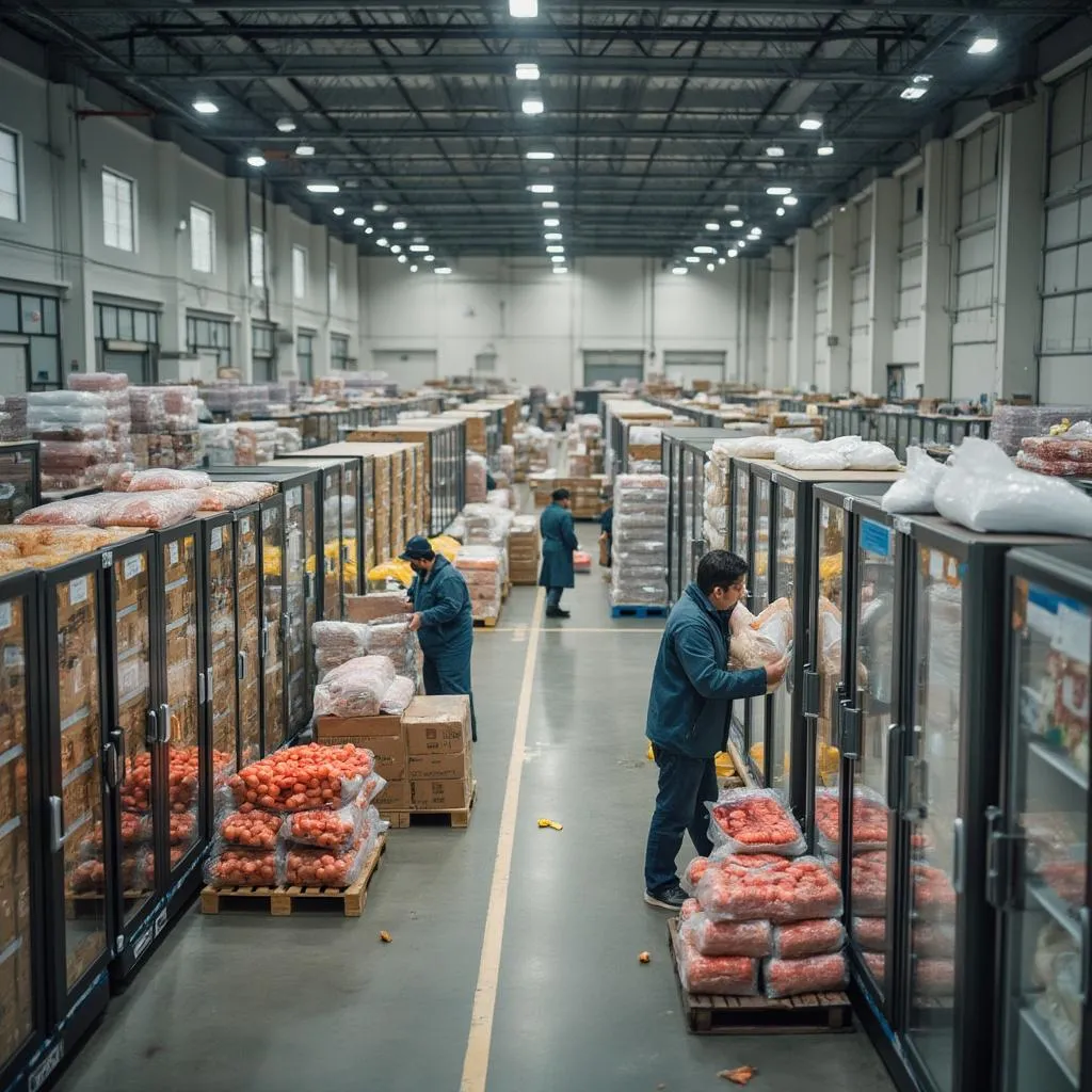 Área de almacenamiento refrigerado