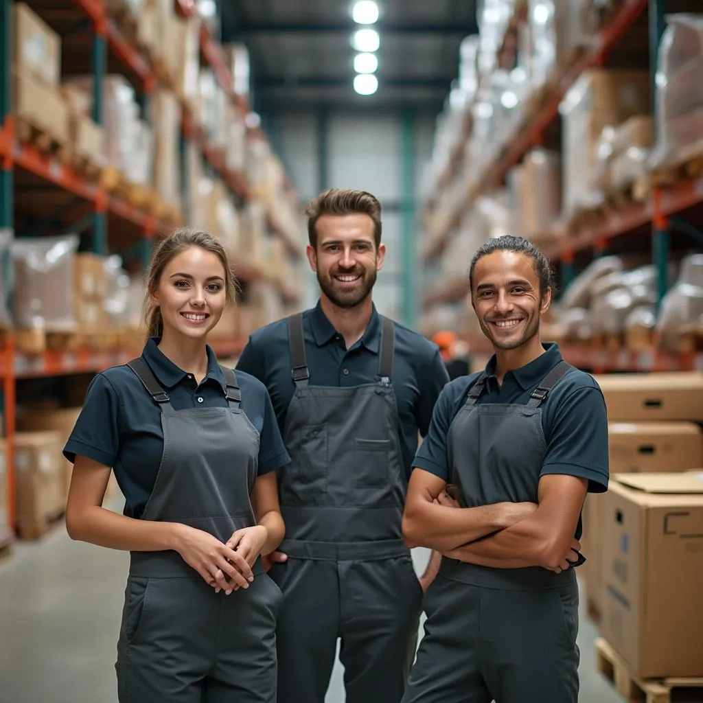 Equipo de Cuentas Inc en almacén